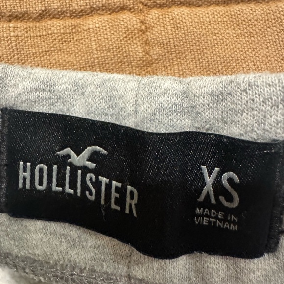 Hollister Gray and Brown Sweatpants - Picture 3 of 5